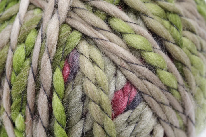 Nahansicht von Mohair. 