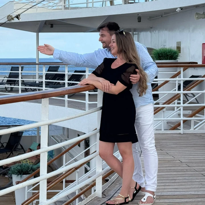Susann und Brautmoden-Designer Uwe Herrmann 